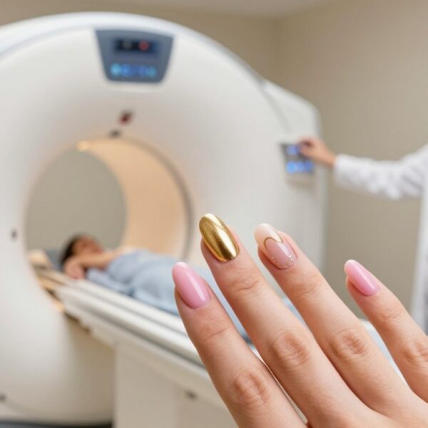 Czy na rezonans magnetyczny można mieć hybrydy – paznokcie, metal, makijaż i najczęstsze zasady pracowni