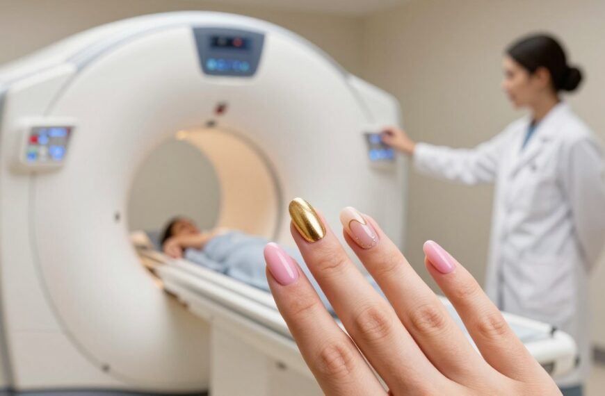 Czy na rezonans magnetyczny można mieć hybrydy – paznokcie, metal, makijaż i najczęstsze zasady pracowni