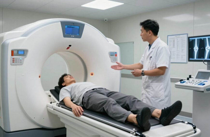 Jak wygląda rezonans kolana