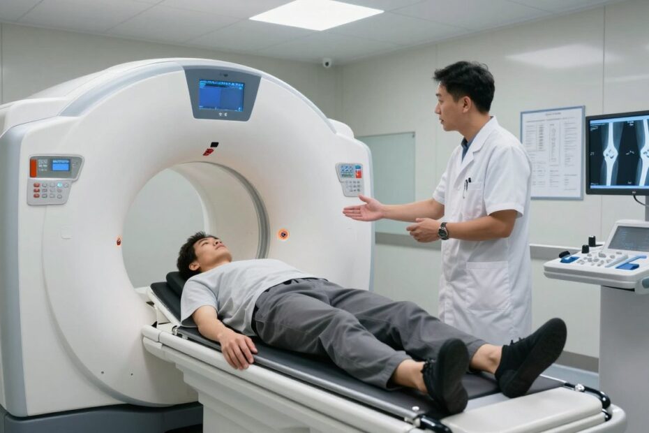 Jak wygląda rezonans kolana