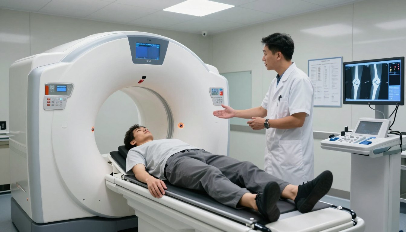 Jak wygląda rezonans kolana