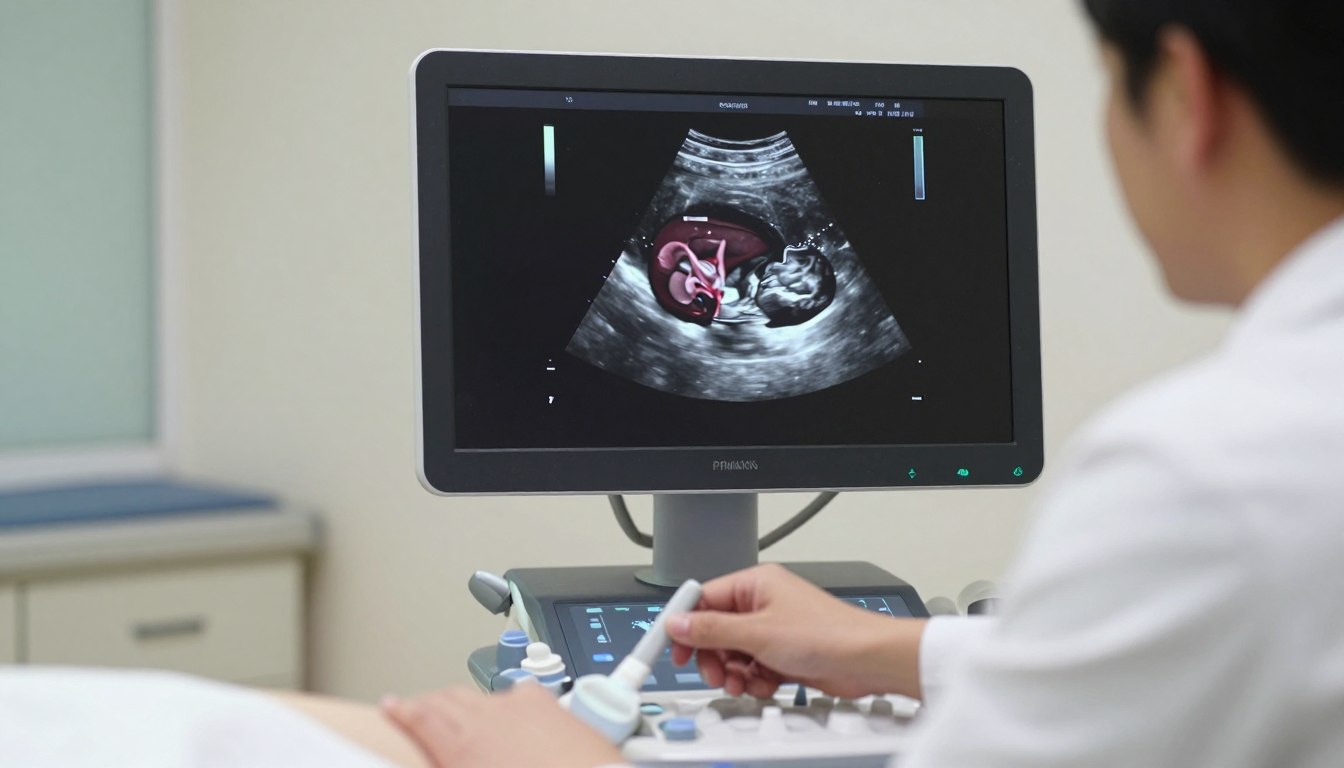 Przykładowy opis USG jamy brzusznej