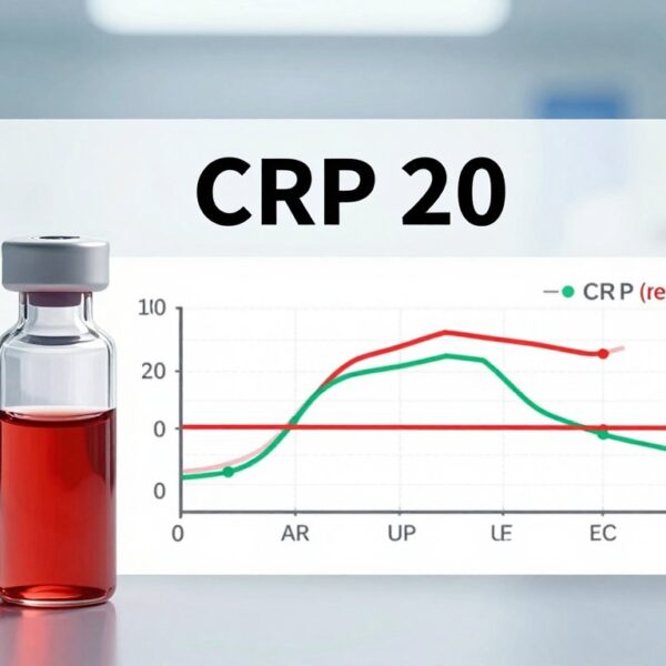 CRP 20 – co oznacza umiarkowanie podwyższony wynik