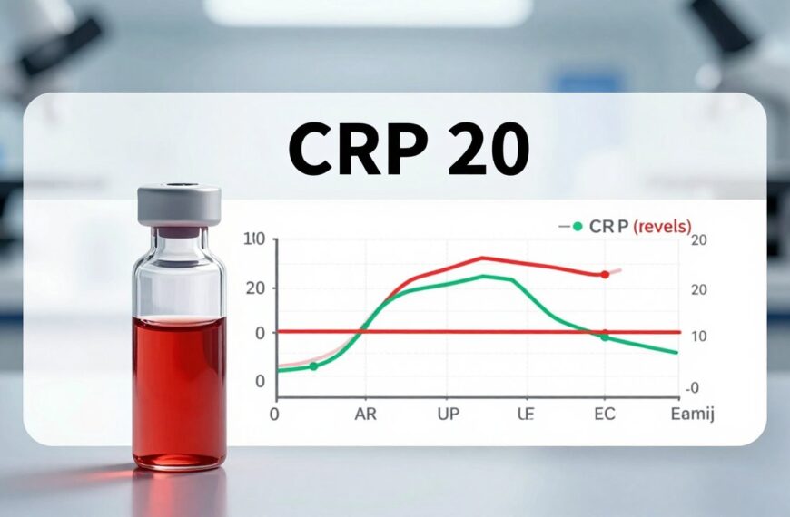 CRP 20 – co oznacza umiarkowanie podwyższony wynik